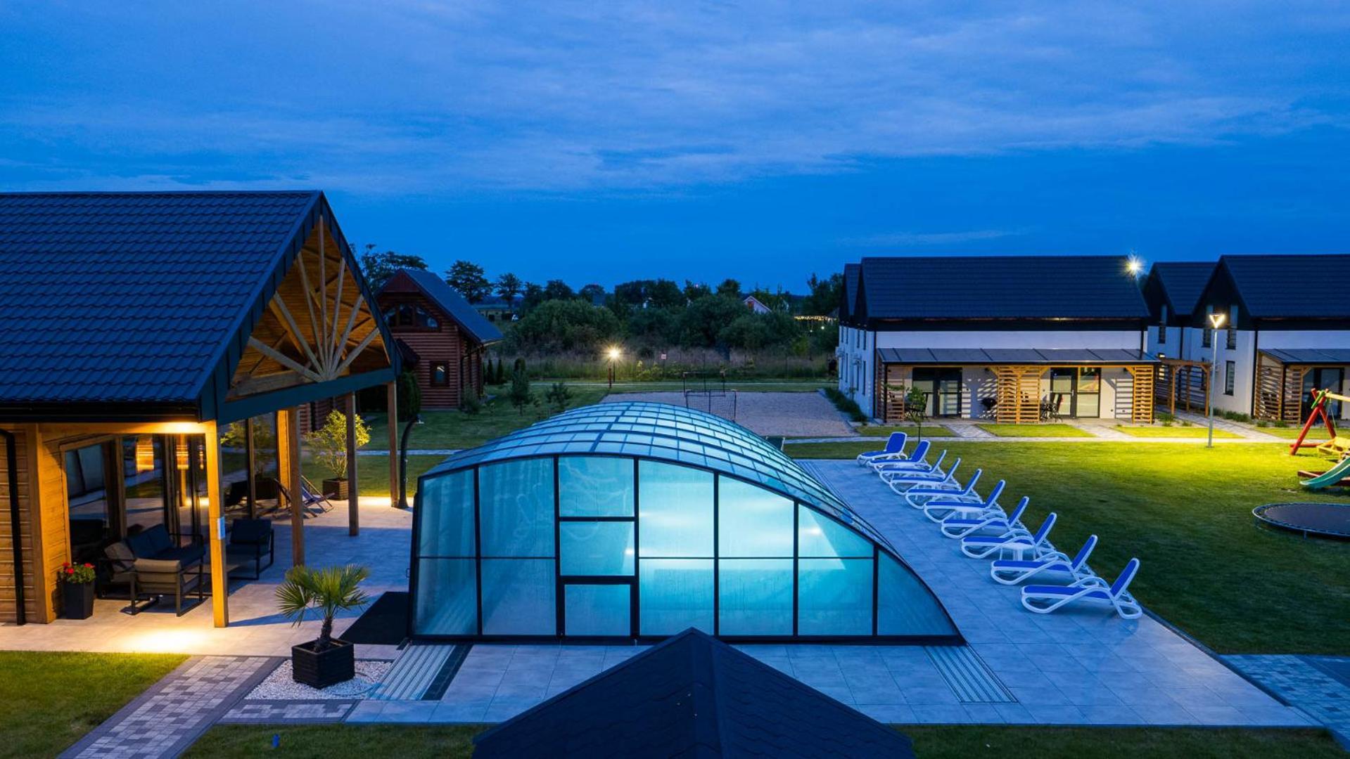 Wakacyjna Osada Villa Jezierzany Exterior foto
